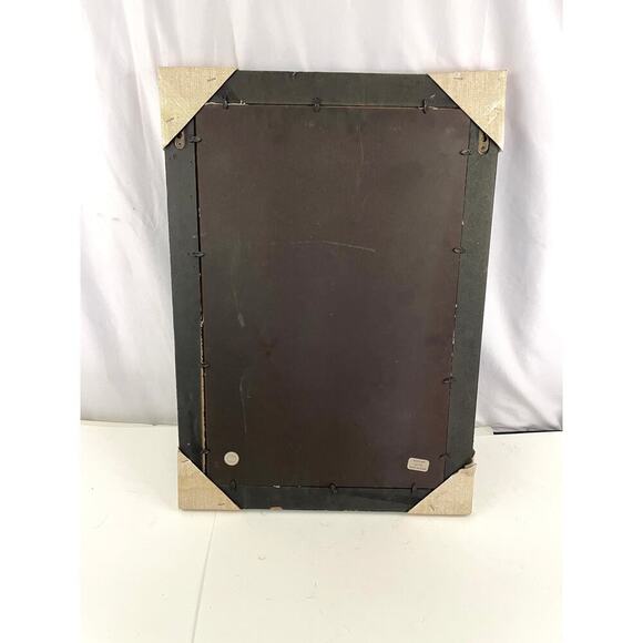 Distressed Blue Window Pane Decorative Collage Frame (4) 6"x 9" Linen Panels - Picture 2 of 10